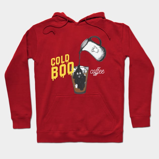 Cold Boo Coffee Hoodie by denbecka